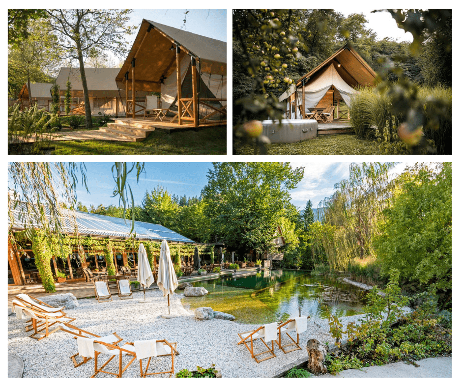 Slovenia Glamping Accommodation at Lake Bled